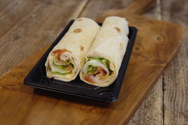 Maaltijdwrap zalm